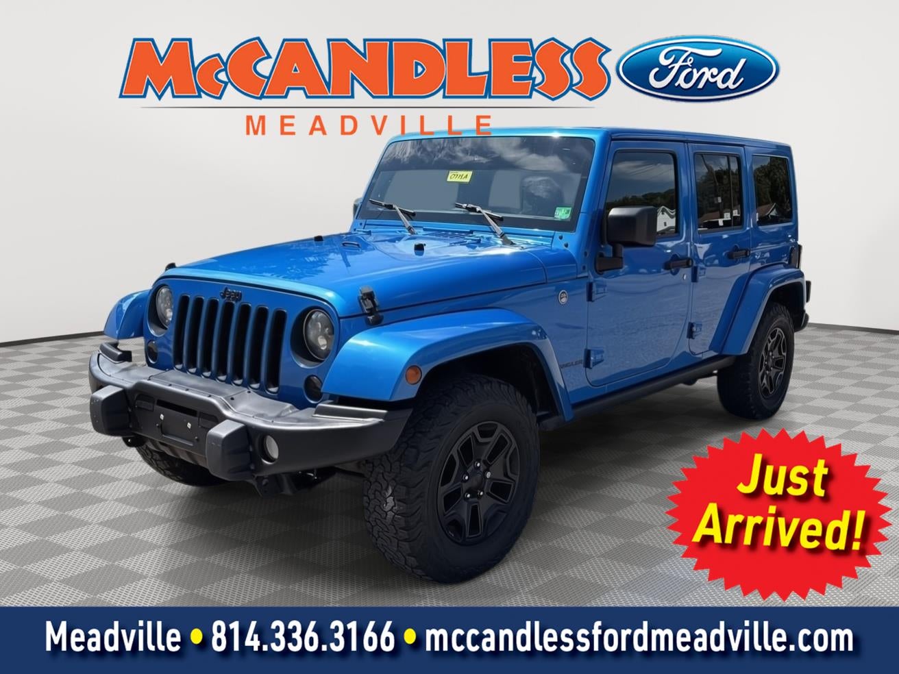 2016 Jeep Wrangler Unlimited Backcountry