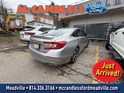 2022 Honda Accord Sedan Sport SE