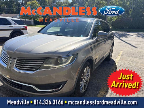 2017 Lincoln Mkx Reserve