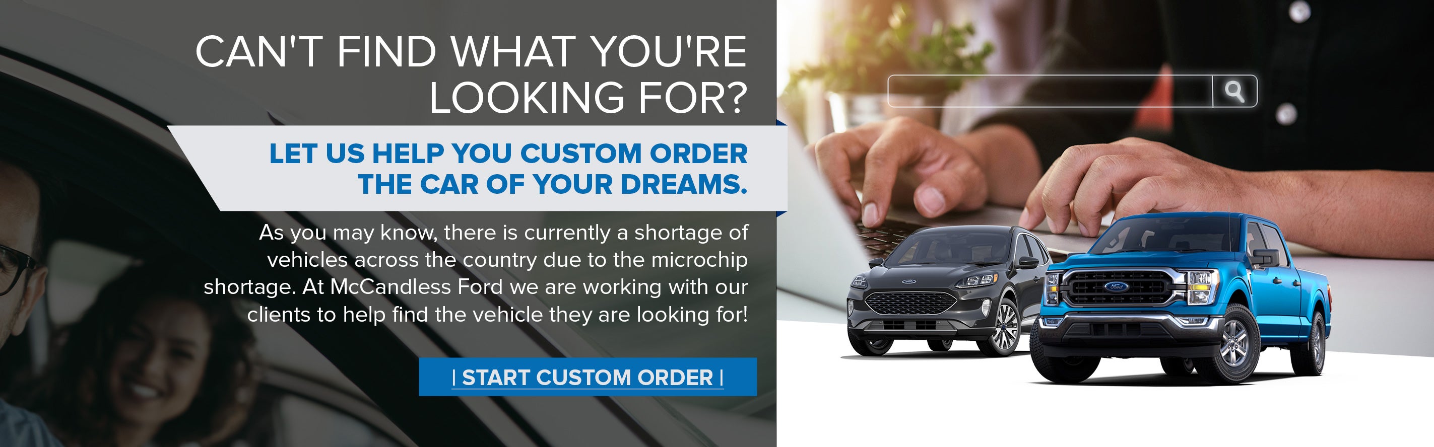 Customize Your Order Today! 